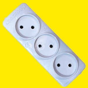 سه راهی برق تخت سیم خور بدون سیم بدون کلید برق برند فرحان الکتریک