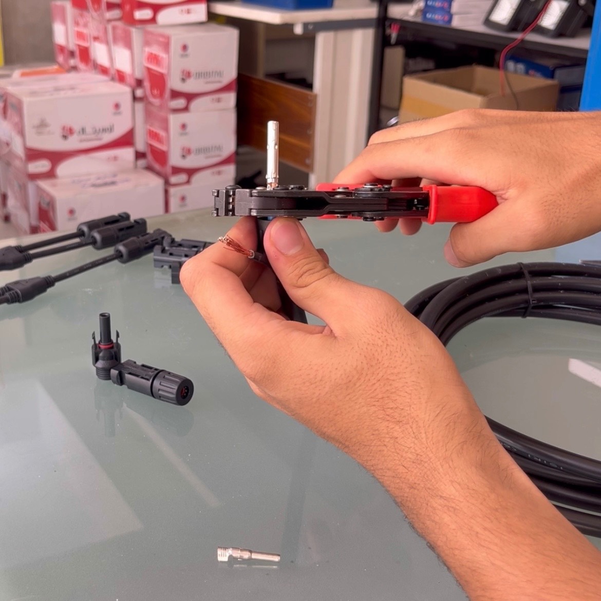 نحوه اتصال کانکتور