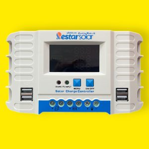 شارژ کنترلر 20 آمپر 12/24برند Restar solar