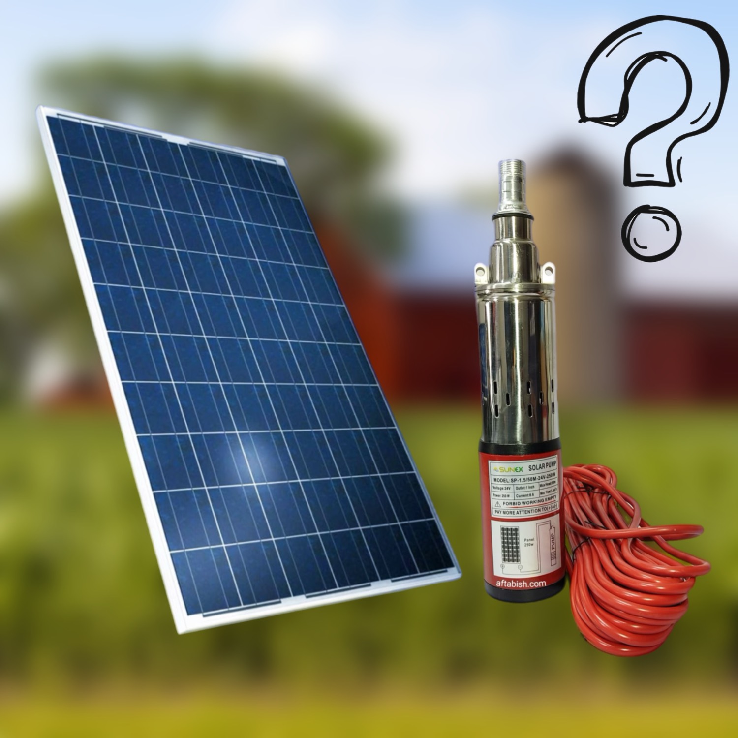 کارکرد پمپ های خورشیدی