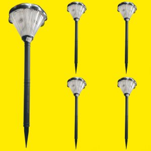 چراغ چمنی خورشیدی برند مودی بسته 5 تایی