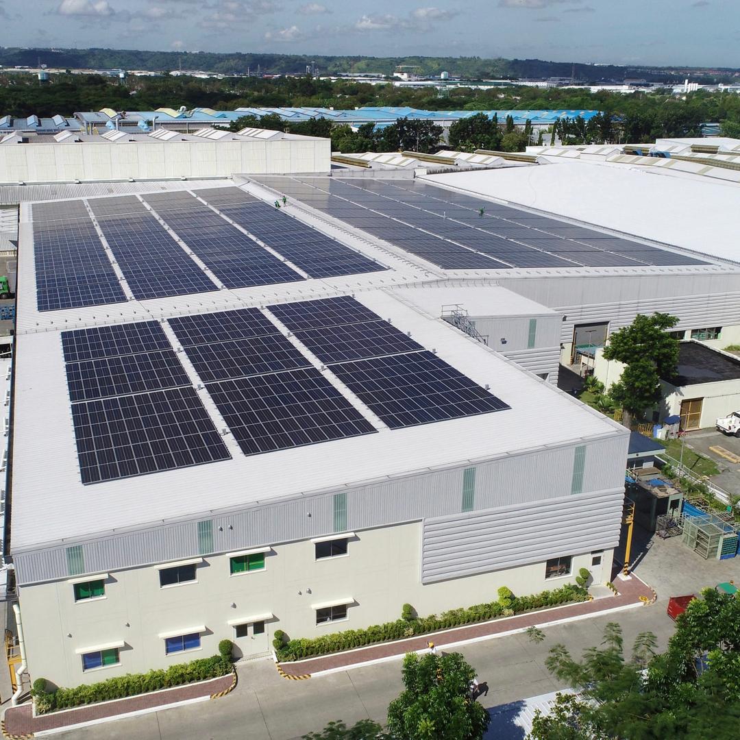 استفاده از برق خورشیدی در کارخانه ها