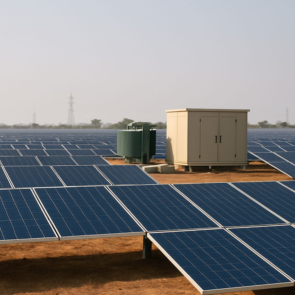 نیروگاه خورشیدی