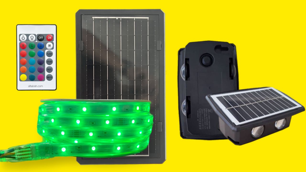 چراغ دکوراتیو خورشیدی