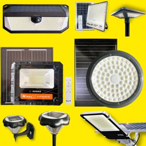 انواع چراغ های خورشیدی