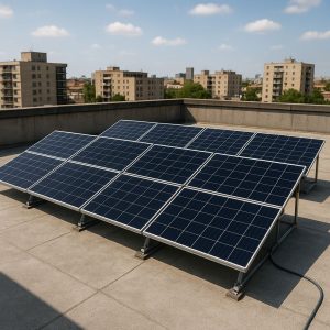 نیروگاه‌های خورشیدی پشت‌بامی