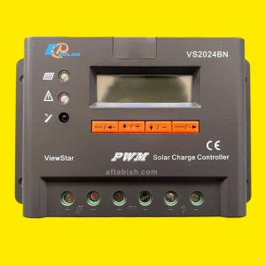 شارژ کنترلر 20A و ۲۴V مدل VS2024BN سری PWM برند EP SOLAR