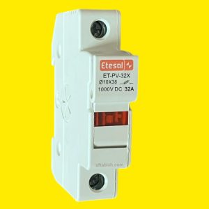 هولدر فیوز سیلندری 10در 38 تک‌پل