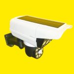 چراغ دیواری خورشیدی طرح دوربین مجهز به چراغ دوم با چرخش 360 درجه مدل Solar Sensor Light 2178T