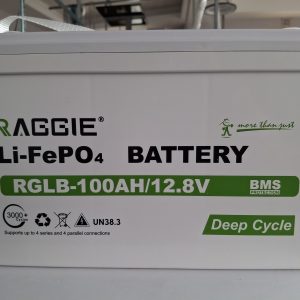 باتری لیتیومی 12.8 ولت 100 آمپرساعت نوع لیتیوم آهن فسفات راگی RAGGIE